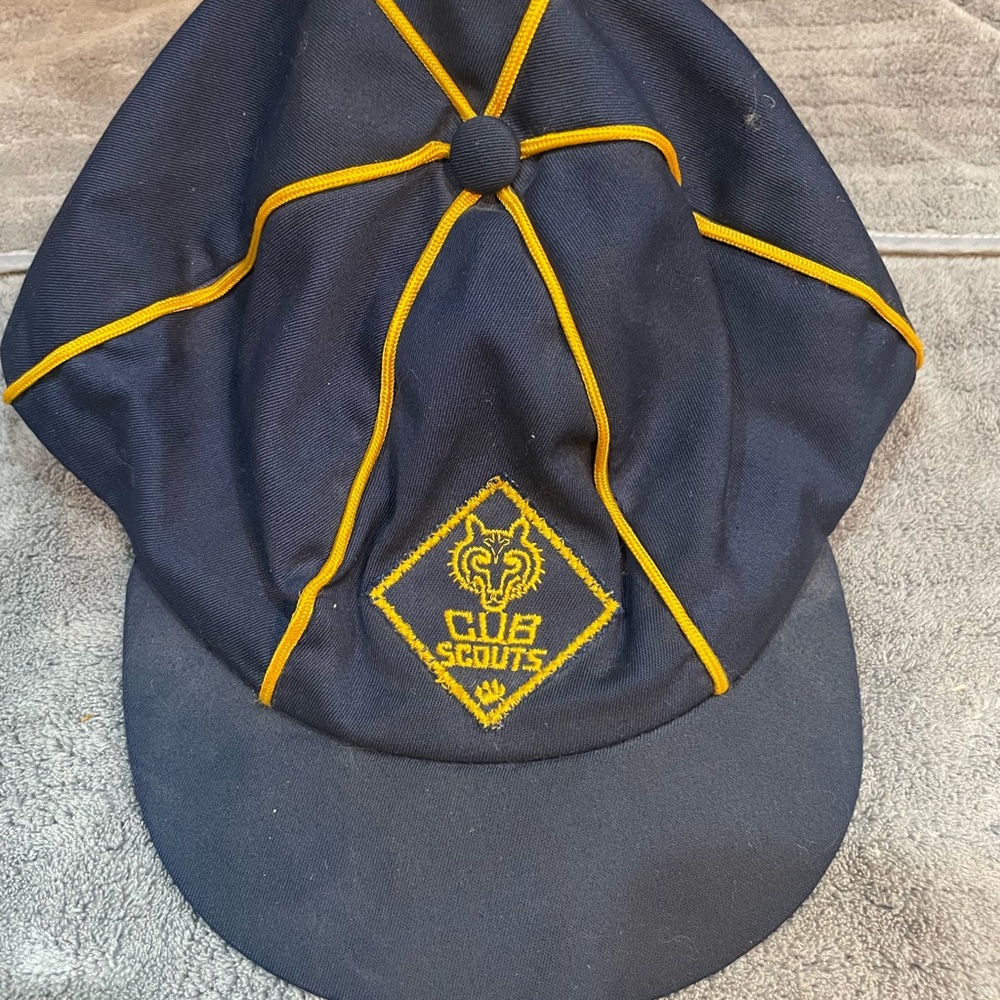 Vintage Boy Scouts of America Beanie Cub Scouts Hat 7
